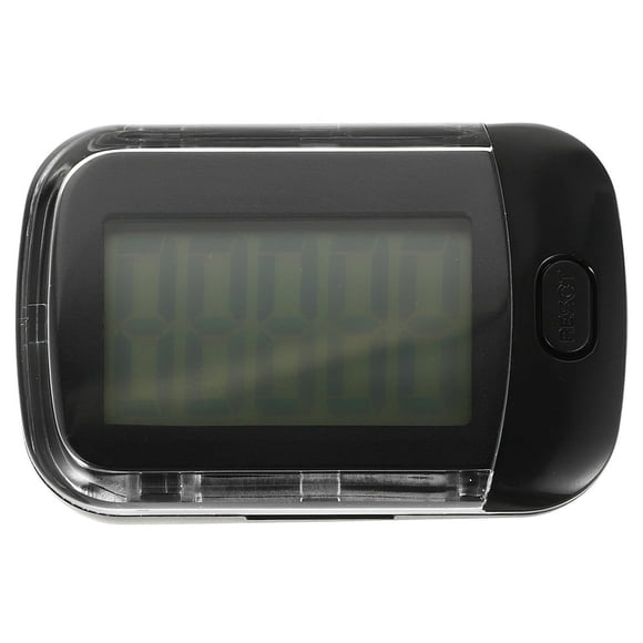 HLONKSteps Track Accurately Steps Monitor Watch 3D Pedometer Step Counter For Walking For Women Men Adults Seniors Dog Black