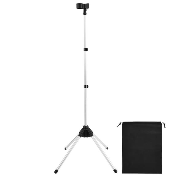 Threns Adjustable Hair Dryer Stand 75-150cm Hands Free Hair Dryer Holder Floor Standing Hairdryer Holder for Bathroom Vanity Makeup Room