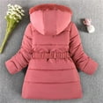 thumbnail image 4 of Wancir Girl Winter Dress Coats Hooded Fleece Jacket Warm Outwear Waterproof Heavy Parka, 4 of 4