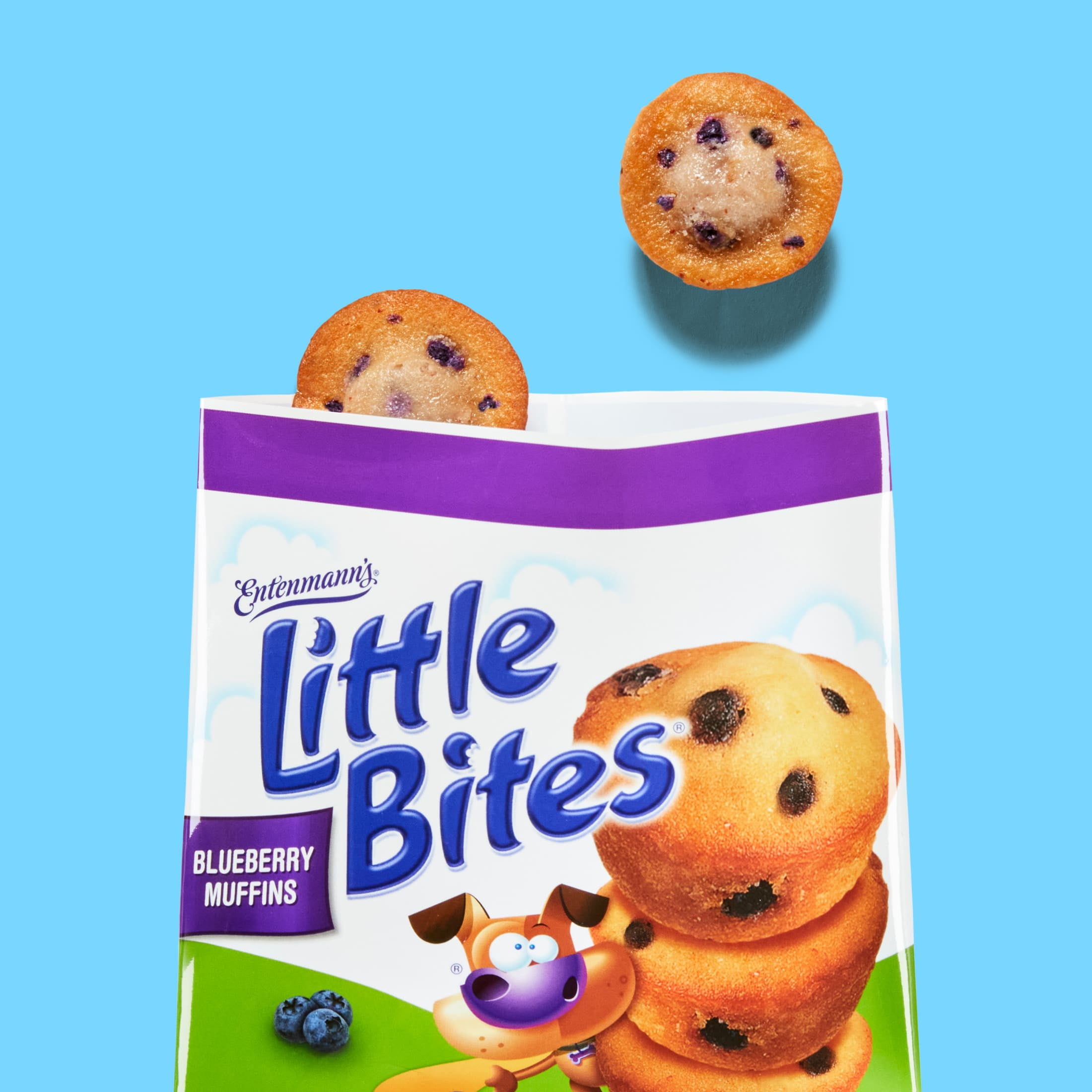 (3 pack) Little Bites Blueberry Muffins, 10 packs, Real Blueberries Mini Muffins, 16.5 oz Multipack