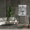 thumbnail image 6 of Epic Graffiti 'Up Close Lion' by Barbara Keith, Canvas Wall Art, 40"x54", 6 of 8
