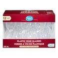 thumbnail image 1 of Great Value Plastic Wine Glasses, 12 Glasses, 1 of 1