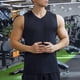 thumbnail image 1 of pstuiky Camisetas sin mangas para hombre, Camiseta de tirantes para hombre, color liso, para deportes al aire libre, fitness, tiras finas, transpirable. Camisas de hombre m, 1 of 6