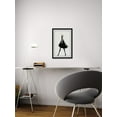 thumbnail image 4 of Brushed Black Dress Framed Painting Print, 4 of 6