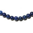 thumbnail image 5 of Tibetan Silver  Genuine Lapis Lazuli Necklace for Women, 18" Strand with 8mm Beads, Handmade in 925 Sterling Silver, Tibetan Silver Fashion Jewelry, 5 of 6
