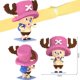 thumbnail image 1 of Bloques de construcción de una pieza para niños, juguete educativo de Tony Chopper Luffy, modelo de figura de Anime, Mini ladrillo, Micro bloque de construcciónNo box Gong Bohan LED, 1 of 2