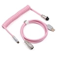 thumbnail image 4 of EPOMAKER Puff  Coiled USB Cable, Type C Detachable Mechanical Gaming Keyboard Cable for Win//Gamers, Suitable for RT100/TH68 PRO/TH80 PRO/TH96/TH80 SE/CIDOO V65. etc(Puff Pink), 4 of 8