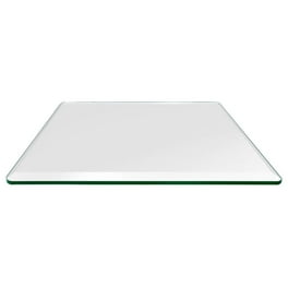 Fab Glass Mirror Rectangle Glass 3 8 Thick Bevel Tempered Radius Corners 36 L x 60 W