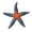 Dark Blue, variant on VKLU Realistic Artificial Starfish, Weighted Rubber Sinking Sea Star for Diving Games & Pool Party, Marine Life Decor for Fish Tank, 1 Pack
