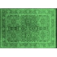 thumbnail image 1 of Ahgly Company Indoor Rectangle Oriental Emerald Green Industrial Area Rugs, 5' x 7', 1 of 4