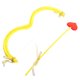 thumbnail image 1 of KAKOWELY 1 juego de arco y flecha de Cupido para San Valentín, disfraz de cosplay para fiesta, accesorios para fotos, 1 of 5