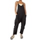 thumbnail image 1 of Mono largo informal liso para mujer, pantalones con pechera, mono holgado con bolsillos, talla grande, 1 of 2