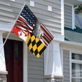 thumbnail image 5 of Usa American Flag And  Maryland Flag Flag 4x6 Ft Outdoor Flag Single-Sided Printing Welcome Flag House Yard Decoration Banner Large Garden Flag, 5 of 7