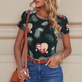 thumbnail image 4 of Goofa Baby Sloths Sleeping Printed Women Rash Guard Short Sleeve,Tummy control Swimsuit Surfing Swimsuit Bathing Suit One Piece Swimsuit UPF 50-Medium, 4 of 9