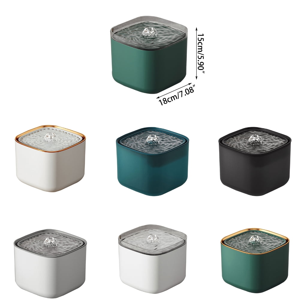 Water Dispenser Quiet Working Automatic Pet Fountain Dogs Waterer for Indoor Pet Easy to Clean Healthy Drinking