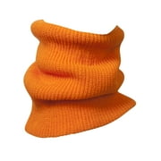 Winter Neck Gaiter Warmer, Orange