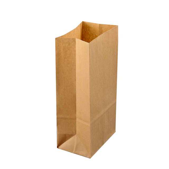 Papel Kraft para hornear a prueba de aceite para llevar en blanco bolsa de envasado de alimentos joyería reciclable pan bolsas de compras para fiestas 100 piezas Speravity JJ14152-08B