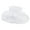 White, variant on Church Fascinator Wedding Tea Hats For Women Flower Wide Brim Sunshine Hat