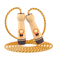 thumbnail image 1 of HLONK 9.1 Ft Jump Ropes Adjustable Size Jump Rope for Kids and Teens Skip Rope with Cute Corrugated Grip Green, 1 of 6
