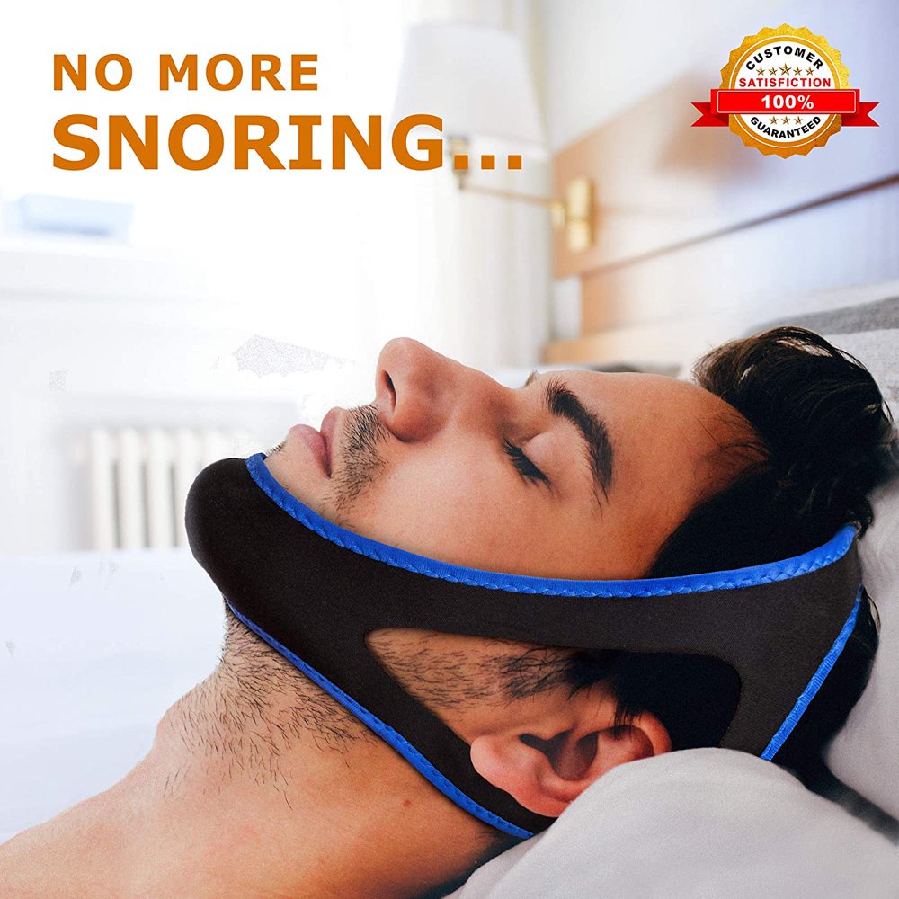 Buzfi Anti Snoring Chin Strap Effective Snoring Solution for Men and