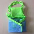 thumbnail image 4 of maskred Versatile Beach Toys Bag Durable Mesh Tote for Poolside Adventures Blue green Extra Large 1Set, 4 of 6