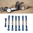thumbnail image 4 of RC Tie Rod Kit, Adjustable Length Metal RC Car Tie Rods Rustproof Turnbuckles Excellent Buffering Wear Resisting With Thread For Outdoor, 4 of 8