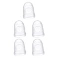 thumbnail image 1 of Puntas de dedos de guitarra de silicona Tholdsy Protectores de dedos Ukulele XL 5piezas, 1 of 6