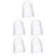 thumbnail image 3 of Sidaley Protectores de silicona para dedos de guitarra, púas protectoras antideslizantes, instrumentos musicales reutilizables no alergénicos, XL transparente 5piezas, 3 of 5