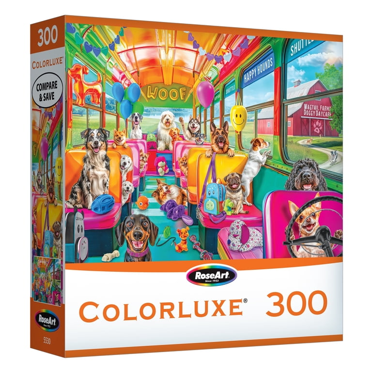 RoseArt Colorluxe 300-Piece - Doggy Daycare Shuttle - Walmart.com