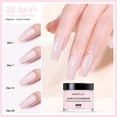 thumbnail image 2 of Pink Acrylic Powder - 2oz Profe ional Acrylic Nail Powder Polymer Pink Nail Powder for Acrylic Nail Exten ion Carving Nail, 2 of 6