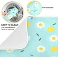 thumbnail image 2 of Daisy Flower Kitchen Dish Drying Mat, 16'' x 18'' Super Absorbent Dish Drying Mat for Kitchen, Sink, Dining Table, 2 of 7