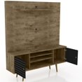 thumbnail image 4 of Manhattan Comfort Unité Murale Liberty 63" en Marron et Noir, 4 of 9