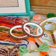 thumbnail image 4 of VERDANVERSE 10PCS Embroidery Display Frame Multi PP Plastic Craft Display for Experienced Users and Beginners, 4 of 8