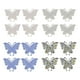 thumbnail image 5 of 8 s de mariposa de cristal Soledad para planchar apliques insignia para ropa DIY pantalones, 5 of 8