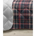 thumbnail image 3 of Plaid Down Alternative Comforter, Old Fashioned Scottish Tartan Country Style Geometric Look Abstract Arrangement, Microfiber Quilt for All Season, 5 Sizes, Multicolor, by Ambesonne, 3 of 3