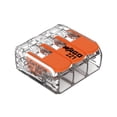 thumbnail image 1 of Conectores de empalme WAGO 221-413 LEVER-NUTS® de 3 conductores x50, 1 of 7