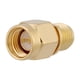 thumbnail image 1 of 5 Unids SMA Macho a RP-SMA Conector Adaptador Hembra, Conjunto de Conector de Tuerca de Acoplamiento Coaxial RF para Antenas Wi-Fi, Coaxial Coaxial RF, Cable de Extensión Spptty  Electricista, 1 of 7