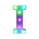 thumbnail image 2 of Letrero luminoso LED con letras y control remoto: 16 colores cambiantes para decoración de paredes de fiestas, bodas y bares en casa., 2 of 6