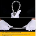 thumbnail image 5 of Qucyy 100-Inch(8ft) Shower Hose 304 Stainless Steel Extra Long Shower Hose Replacement Handheld Shower Head Hose Extension, 5 of 5