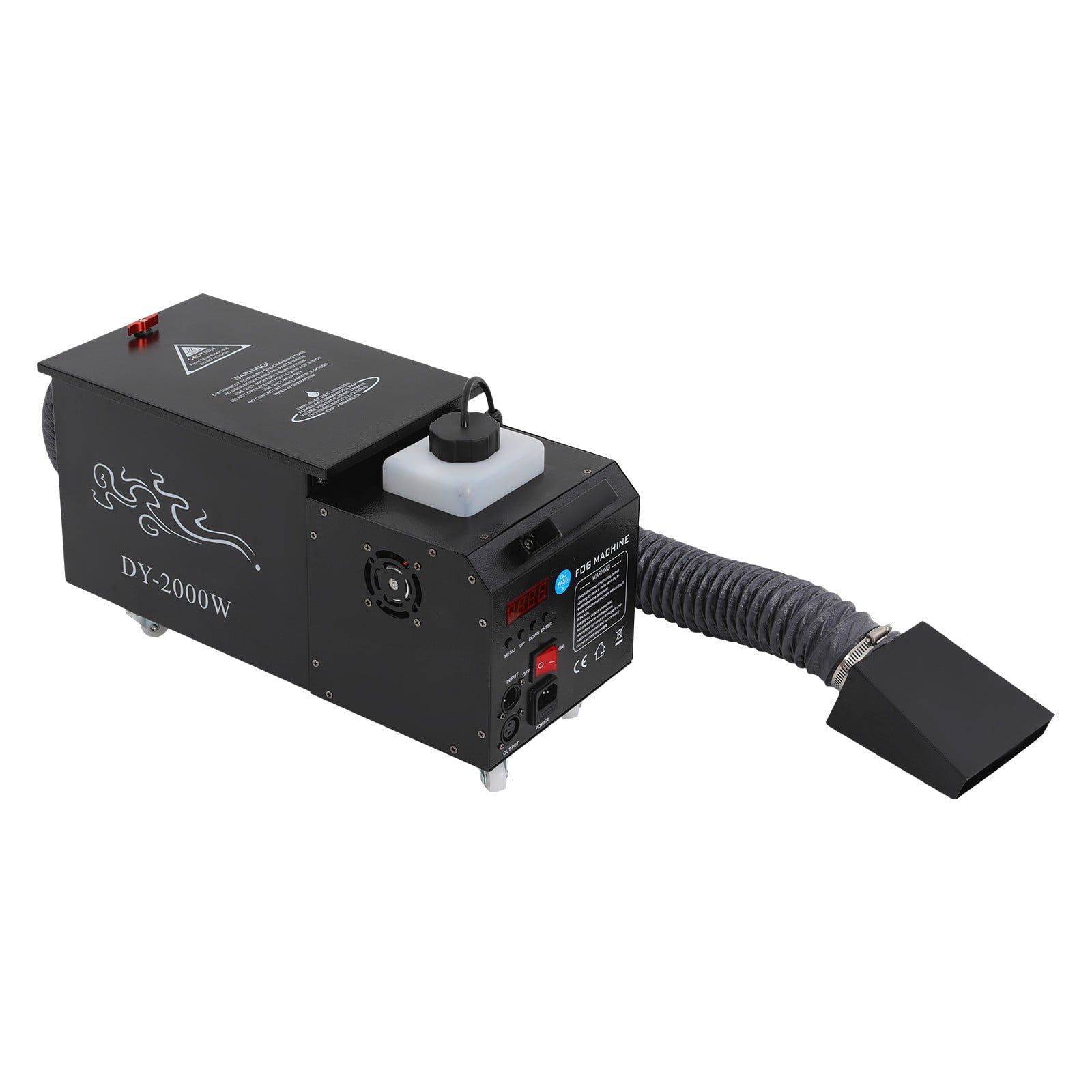 Black Low Lying Fog Machine 110V Water Based Ground Fog Machine Fog with Tube