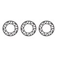 thumbnail image 3 of Maytalsory 1/2/3/5 Durable Crank set For Bicycles Guaranteed Compatibility And Improved Performance Alloy Bicycles Crank Bike Crank set 50T black 3PCS, 3 of 6