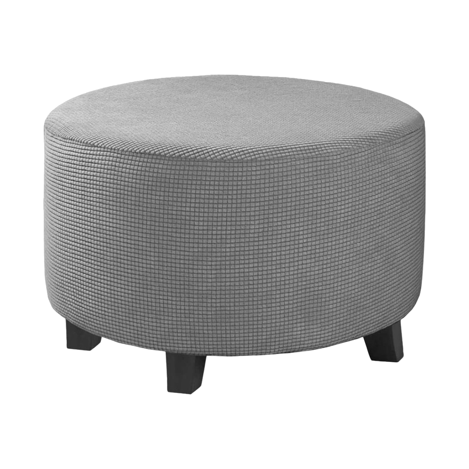 Hesroicy Stool Slipcover Breathable Allaround Protective Polyester
