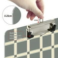 thumbnail image 4 of ALAZA Plastic Clipboard A4 Letter Size Decorative Clipboards for Students Women Men 9" x 12.5" Checkered Grid-d7, 4 of 6