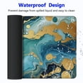 thumbnail image 4 of nygtbtfer Mouse Pad, Cyan Blue Mouse Pad, Washable Square Cloth Mousepad for Office Laptop, Non-Slip Rubber Base for Wireless Mouse for Computer Desk 31.5x11.8 in, 4 of 6