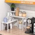 thumbnail image 3 of Organizador de baño JayRex, estante para encimera, 3 niveles, blanco, 3 of 6
