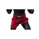 thumbnail image 4 of Pantalones cortos de boxeo para muay thai Fairtex BS1703, corte delgado, rojo y negro, 4 of 7