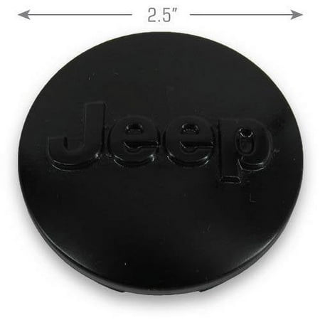 Centercaps Brand Fits Jeep Cherokee Grand Cherokee Compass Gladiator Renegade Wrangler 2007-2024 Wheel Center Cap (1 Piece)