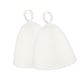 thumbnail image 3 of 2 piezas de gorro de sauna, gorro de ducha para baño, gorro de baño cómodo 2 piezas blancas, 3 of 8