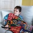 thumbnail image 6 of 8 Year Old Boy Gift Blanket 60"x50", 8 Year Old Boy Birthday Gift Ideas, Birthday Gift for 8 Year Old Boy, Best Birthday Gifts for 8 Year Old Boy, 8 Year Old Boy Gifts, 8th Birthday Boy, 6 of 6