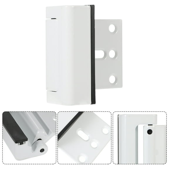 Masteelf  Security Door Lock Toddler Latch Protection Baby Child White